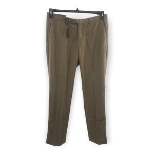 *Alberto Cardinal Mens Dress Pants Beige Khaki NWT Size 34/32